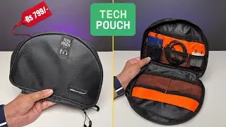 Best Budget Tech Pouch for Accessories & Travel by Urban Wolf 🔥
