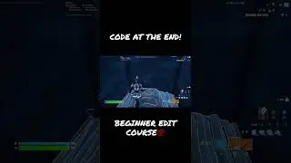 Beginner Edit Course Fortnite Map Code(CODE AT END)#shorts #fortnite #creative #gaming #trending #pc