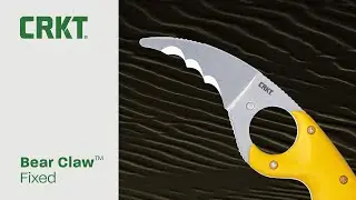 CRKT Bear Claw&trade; Yellow  | Russ Kommer Design