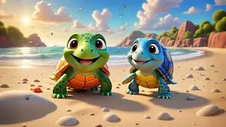 Three Tiny Turtles Know A B C | ABC Alphabet Song for Kids | Nursery Rhymes and Baby Songs