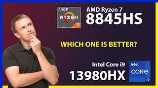 AMD Ryzen 7 8845HS vs INTEL Core i9 13980HX Technical Comparison