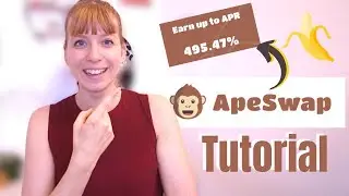 How To Earn Passive Income On ApeSwap | ApwSwap Tutorial | Yield Farming Cryptocurrency