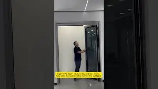 3-panel PD door &mdash; slide, swing, and sync in one.Fully open the wall, blending indoors and outdoors.