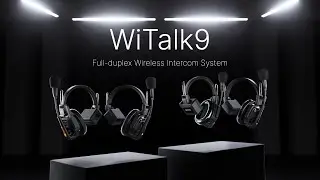 Saramonic WiTalk9 Series | Full-Duplex Wireless Intercom Headset System