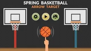 Spring Basketball Arrow Target - mini table basketball game for Android devices