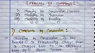 Charging by Conduction | Class 12 Physics | Electric Charge and Fields | Easy Explanation 
