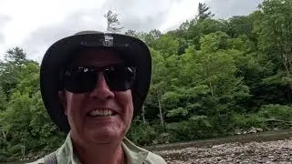 Esopus Creek Fishing in the Catskills Mountains 