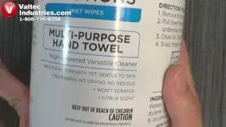 Shop Wipes / Multi-Purpose Hand Towels - ValtecIndustries.com