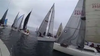 RTC19 Sun Highlights sailing Fun racing Hravn J109 - Round The County best parts from Sunday Nov 10