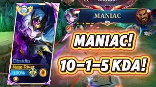 Finally got a MANIAC on this Late Game BEAST | Solo-Q Obsidia Gameplay