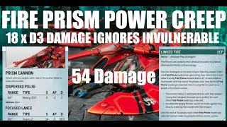 NOTHING CAN SURVIVE a SINGLE TURN of Fire Prism Shooting.  Rules Bloat Reaches Maximum Velocity!