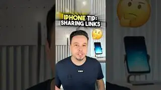 🔥 iPhone Tip to Share Links with TEXT 👍 #iphonetips #iphonetricks #iphone