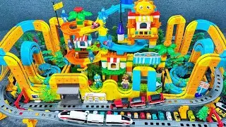 17 minutes of satisfying High Speed Train Track and Magnetic Track toy ASMR | Toy