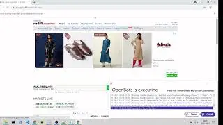 RPA to read stock values from website