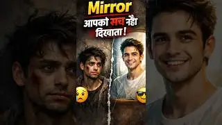 आप जैसा खुद को देखते हैं लोग आपको वैसा नहीं देखते | #mirror #facthubtv #facts #viral #trending