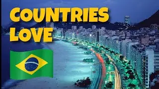 🇧🇷 Top 10 Countries that Love Brazil 2025 | YellowStats