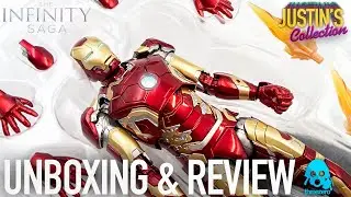 Iron Man MK43 Threezero DLX Avengers Age of Ultron Unboxing & Review