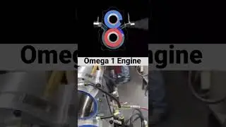 Omega 1 Engine running principal #technology #automobile #engineering #technology #aircraft #mech