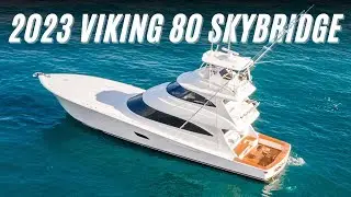 $10,850,000 Viking 80 Skybridge!