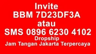 Dropship Jam Tangan Jakarta Terpercaya