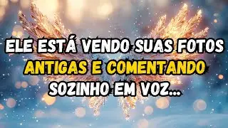 💌❤️ELE ESTÁ VENDO SUAS FOTOS ANTIGAS E COMENTANDO SOZINHO EM VOZ...