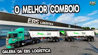 Scania R 480 no Rodocaçamba comboio EBS Log ets2 ets 2 1.57