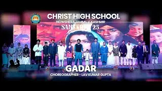 GADAR DANCE DRAMA| SANSKRITI 2025 | ANNUAL DAY CELEBRATION | CHRIST HIGH SCHOOL NOWSHERA