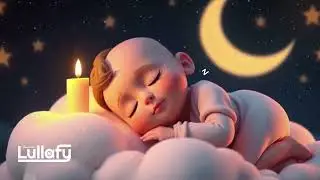 Sleep Instantly 💤 Baby Sleep Music 🎵 Mozart & Brahms Lullaby &hearts; Calm Newborn ✨ Beat Insomnia Fast