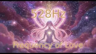 528Hz 愛與奇蹟的共振｜讓心靈重生、愛的頻率啟動幸福磁場｜松果體Frequency of Love & Miracles | Heart Healing, Rebirth