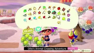 Ollie's Animal Crossing Adventure - #acnh #ornaments #islandlife #cleanup  #friends and #recipes