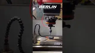 Berlin , Fostex Die Sinker EDM: Graphite to Steel Sparking #edm #cnc #diemould #industrial ⚡️✨