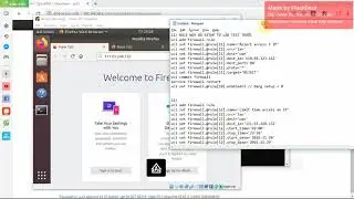 Demo set up firewall by OpenWrt