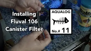 Aqualog#11 - How To Install a Fluval 106 Aquarium Filter