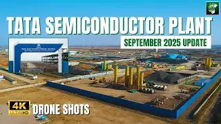 India Will Defeat China in Global Chip Market 🚀 TATA Semiconductor Plant Dholera
