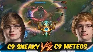 C9 SNEAKY vs C9 METEOS | CAITLYN vs ELISE | Full Game Highlights