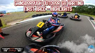 Raceway Kart Centre in Gainsborough. (First Race Highlights)