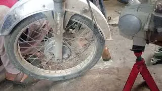 Bike brake shoe fitting#auto #automobile #hondacd70 #ak#ak#