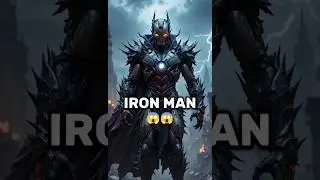 Hybrid Villain Versions of Superheroes 😱😱 #trending #marvel #hybrid #ai #viralvideo