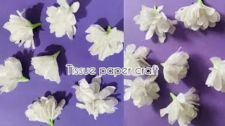 Tissue paper craft #tissuecraft #craft #artandcraft
