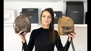 Louis Vuitton Palm Springs Mini Backpack - Monogram + Reverse Monogram Comparison