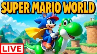 DESAFIO: Zerar Super Mario World 100% com o Sonic!