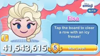 Disney Emoji Blitz - Elsa (Level 5) - Frozen - Gameplay