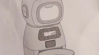 ELF Automatic Pet Feeder, alimentador automático de mascotas. Configuración en español