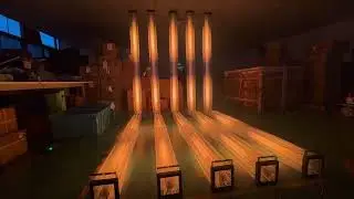 9-Tube RGB Magic Ambient Light: Elevate Your Space! Our 9-tube light supports MADRIX/DMX512 control