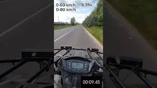 Kawasaki brute force 300 speed test #квадроцикл #atv #катайсдушой #дорога #topspeed