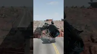 Ranger Cars vs Giant Pit Bollards Crashes😏 - BeamNG.Drive