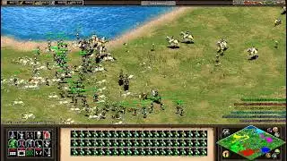 Age Of Empires 2 HD .- Visigoths Army Defender The Land