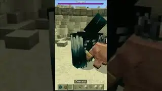Hoglin vs warden in minecraft 😫 #shorts