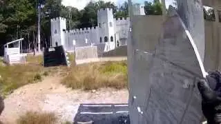 Capturing the flag at Tippmann Castle (Skirmish USA)