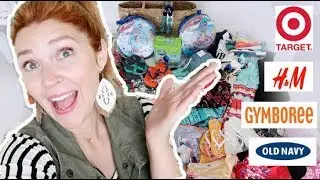 HUGE KIDS VACATION HAUL!!! | Target, Old Navy, H&M & Gymboree